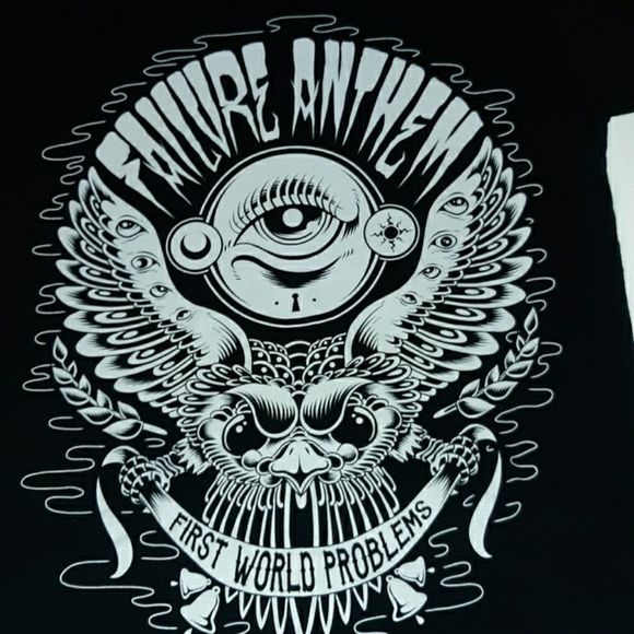 Failure Anthem First World Problems T-Shirt Medium - Picture 2 of 3